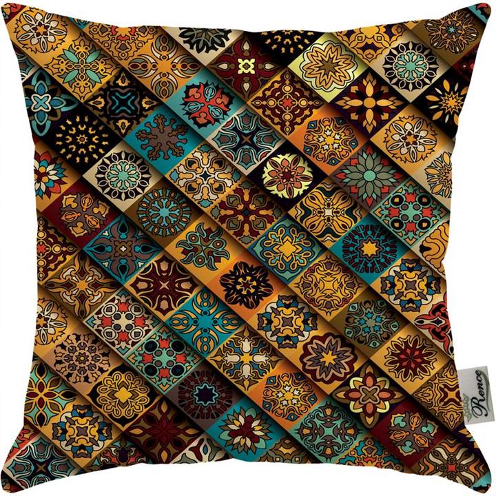 کاور کوسن مخمل رنس مدل C3-10524 سایز 33x33 سانتی متر